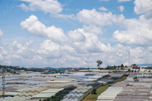 View of the suburb of Dalat, Vietnam