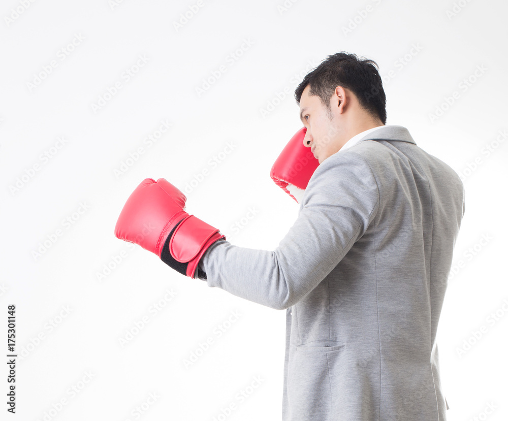 Portrait of Asian Man Isolated With Gesture Sign Portrait of Asian Man Isolated With Gesture Sign