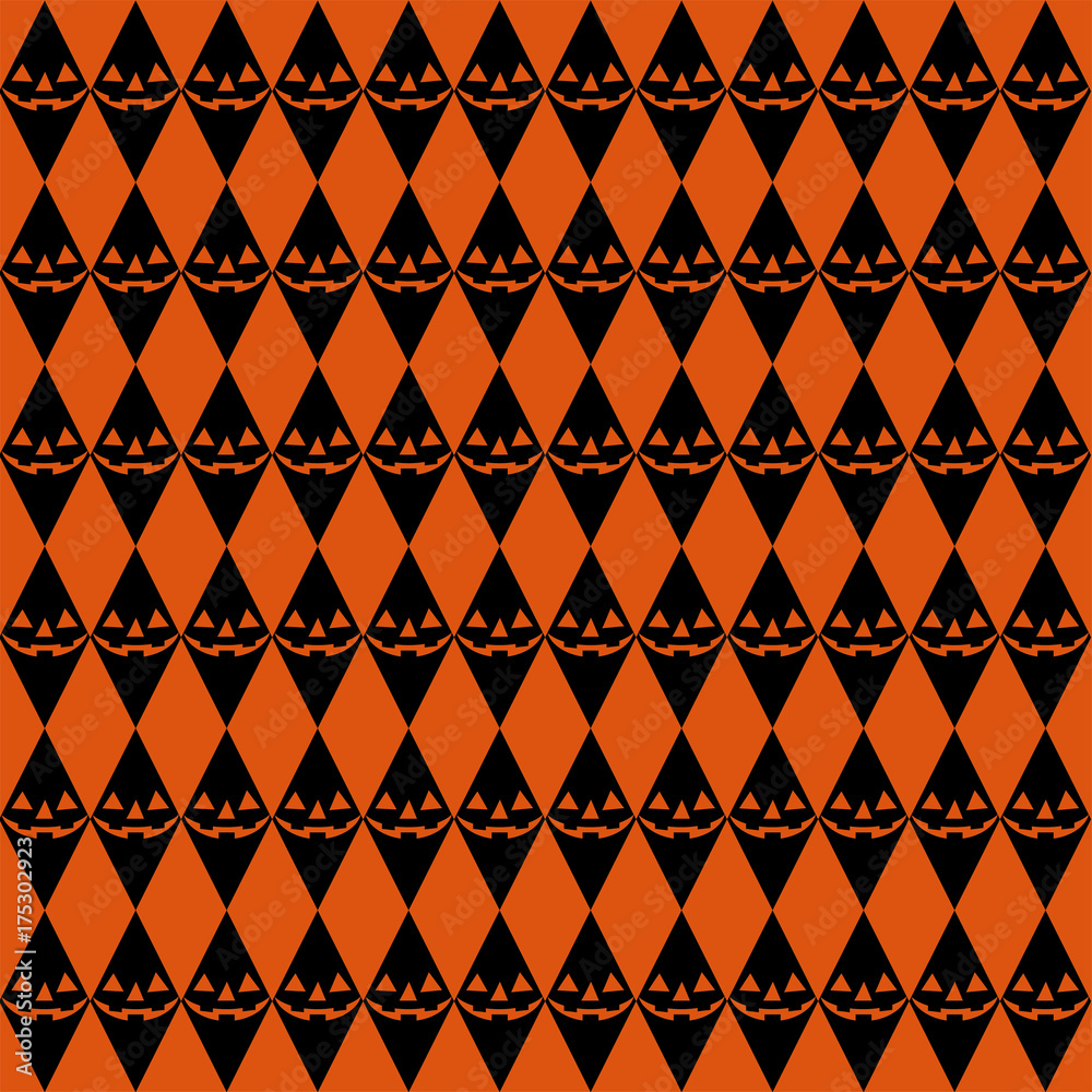 背景素材ダイヤのおばけ ハロウィン用イラスト シームレスパターン Seamless Halloween Pattern Stock Vector Adobe Stock 背景素材ダイヤのおばけ ハロウィン用イラスト シームレスパターン Seamless Halloween Pattern Stock Vector Adobe Stock