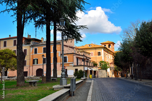 View of Civita Castellana. Lazio. Italy
 photo