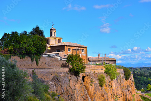 View of Civita Castellana. Lazio. Italy
