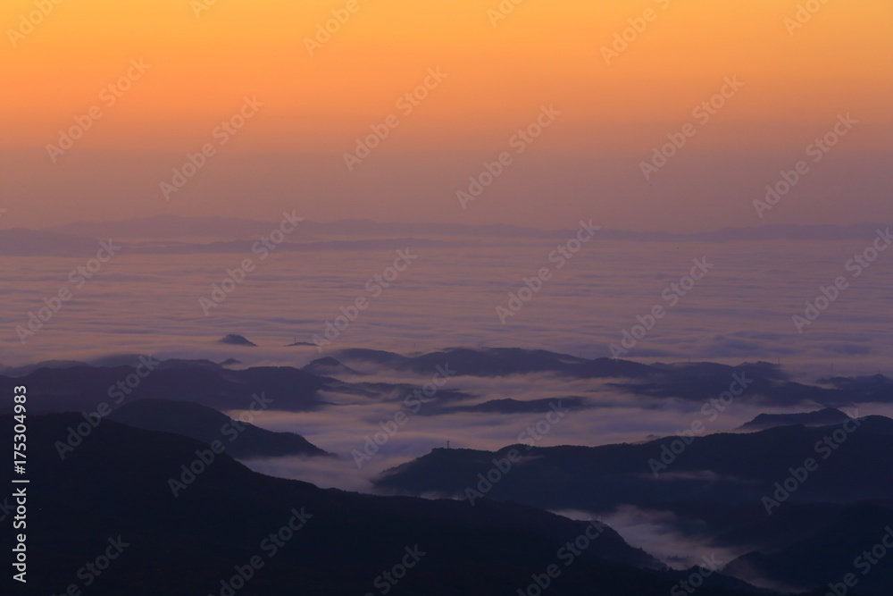 栗駒山の雲海