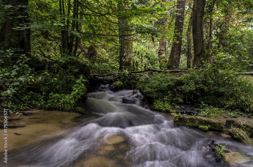 Obraz premium wodospad, rzeka