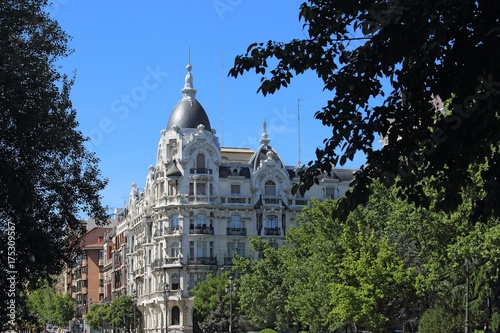Building at Plaza de España, Madrid, Spain