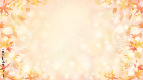 Wallpaper Mural 秋のイメージ　輝く紅葉と落ち葉 Torontodigital.ca
