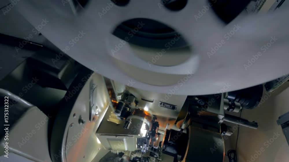 Vintage movie Theater Film Reel.