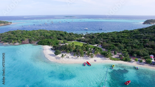Tobago Cays - sky view photo