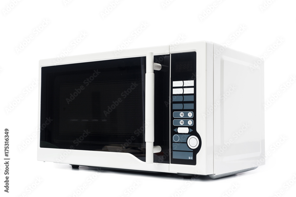Microwave oven. Isolated on white. Microwave oven. Isolated on white.