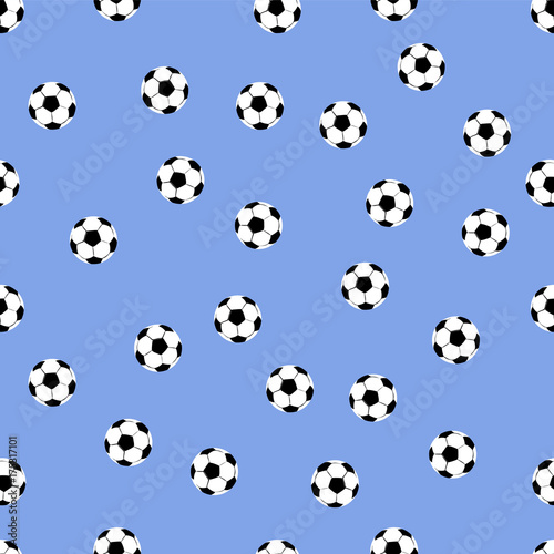 Background of soccer balls