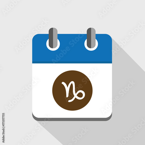 sternzeichen steinbock symbol im kalender