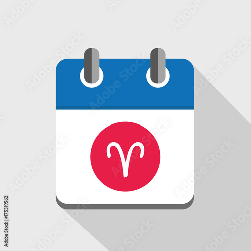 sternzeichen widder symbol im kalender