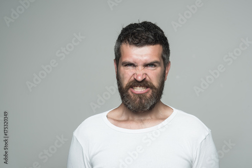 Man with long beard and mustache