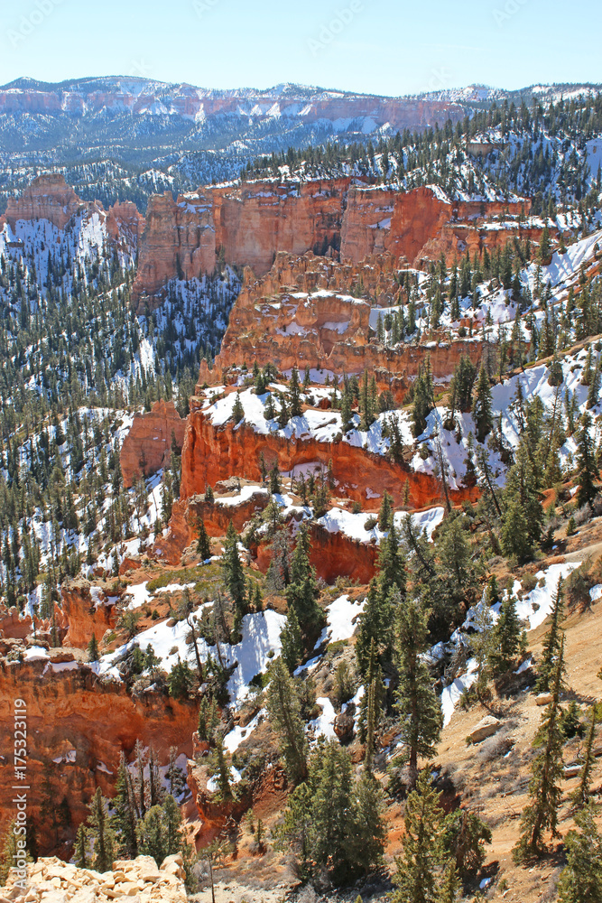 Bryce Canyon, Utah in winter