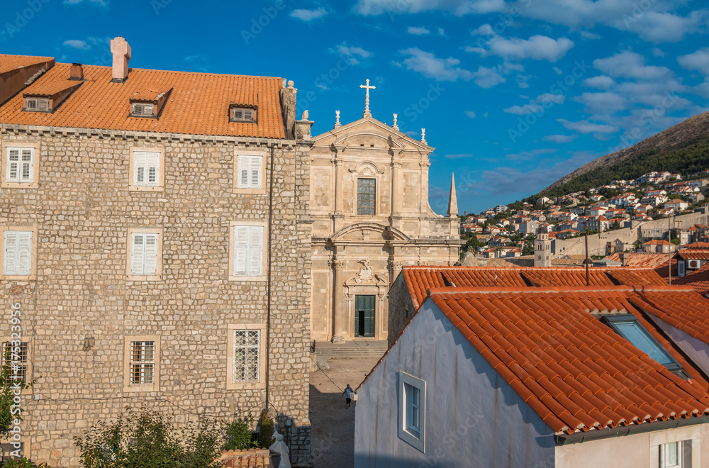 Old church in Dubrovnik Croatia