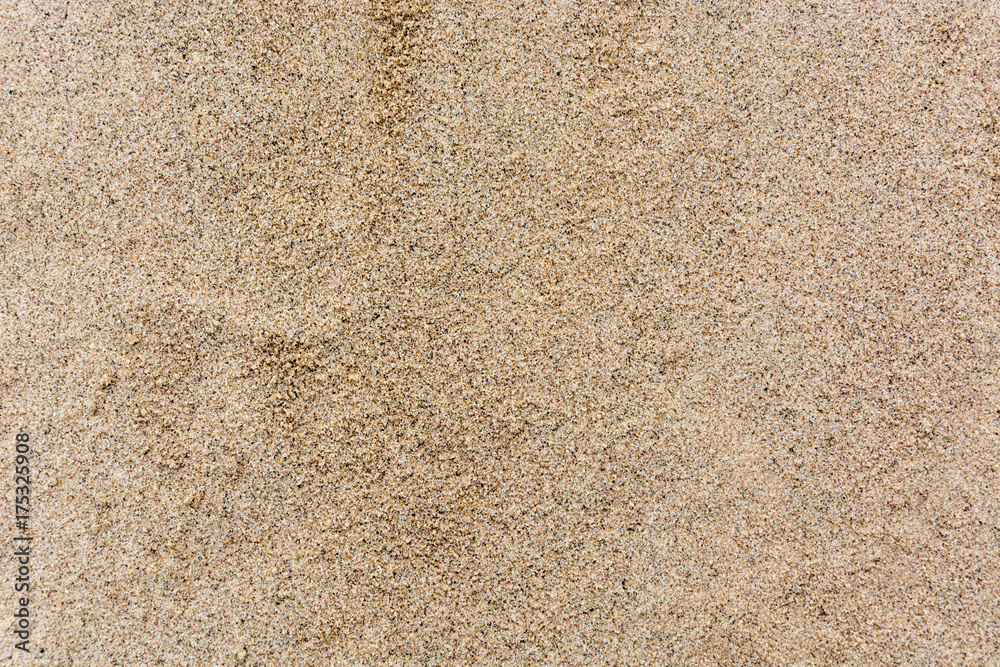 Sand as a background texture from above Sand as a background texture from above