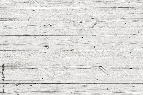 Fototapeta Naklejka Na Ścianę i Meble -  White wooden plank texture