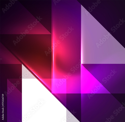 Cosmic electric background with shiny glowing plexus electricity impulses