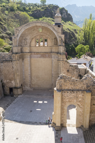 Santa Maria church ruins, Cazorla, Jaen, Spain photo