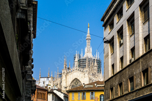 Milan Cathedra, Domm de Milan is the cathedral church, Italy © ilolab