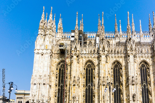 Milan Cathedra, Domm de Milan is the cathedral church, Italy photo