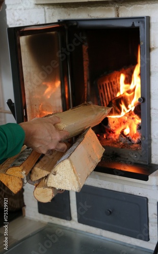 Ofen, Holzofen, Kamin, Holz, Brennholz