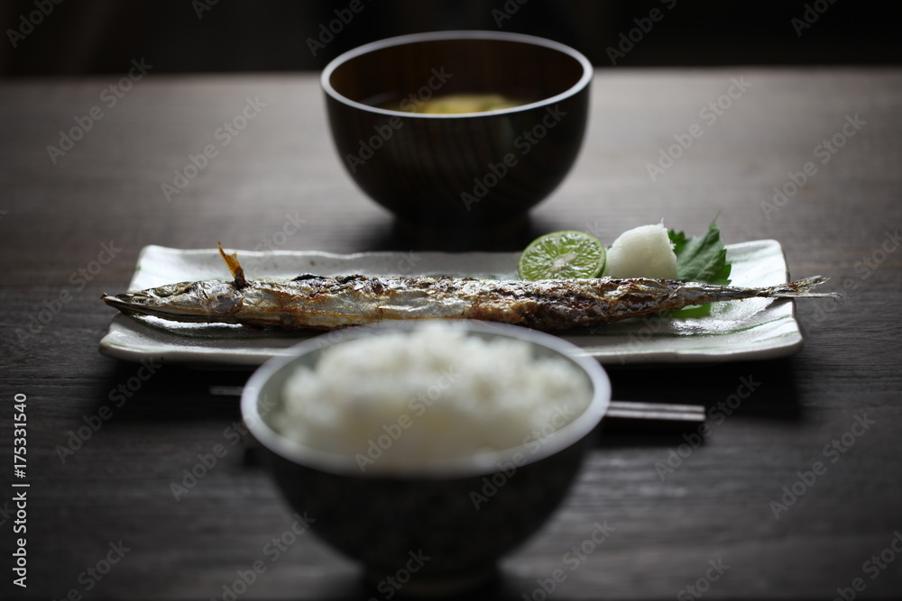 秋刀魚の塩焼き 秋刀魚の塩焼き