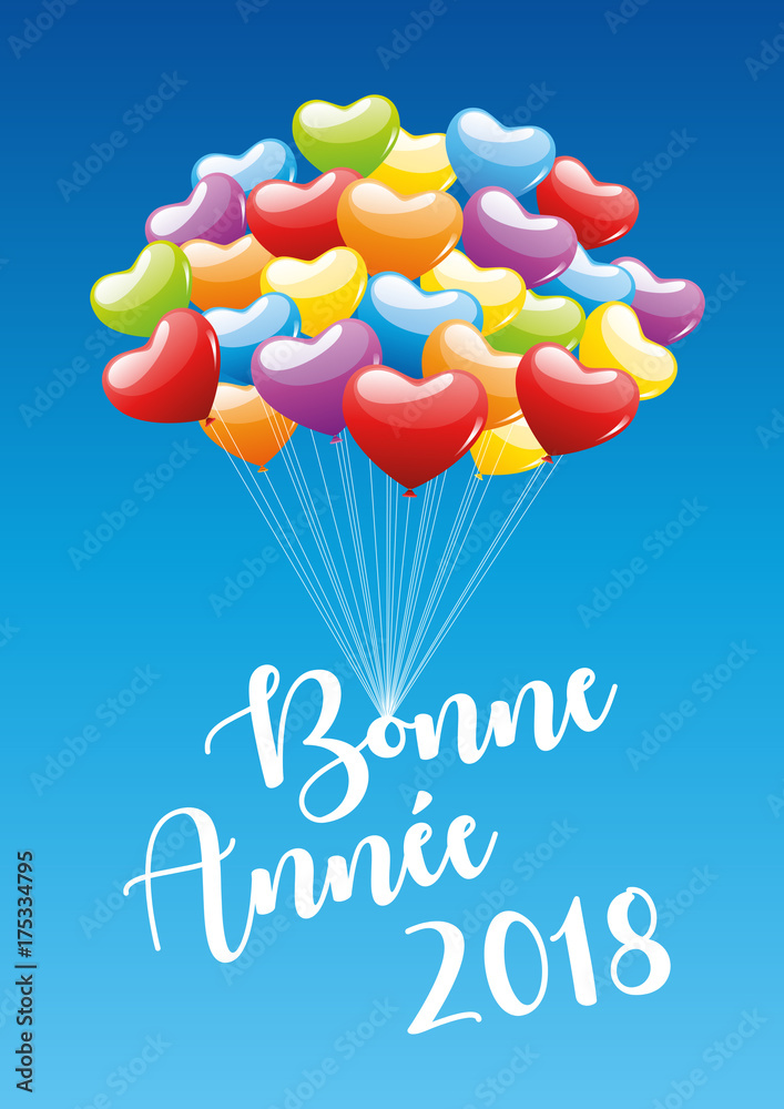 2018-Bonne année ballons de baudruche-1 2018-Bonne année ballons de baudruche-1
