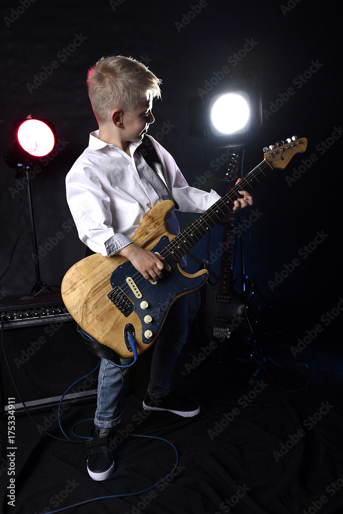 Obraz premium gitarzysta