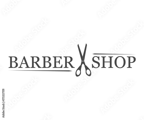 Logo for barbershop