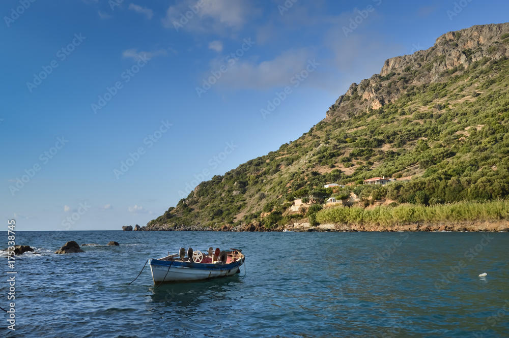 Panorama on the ocean