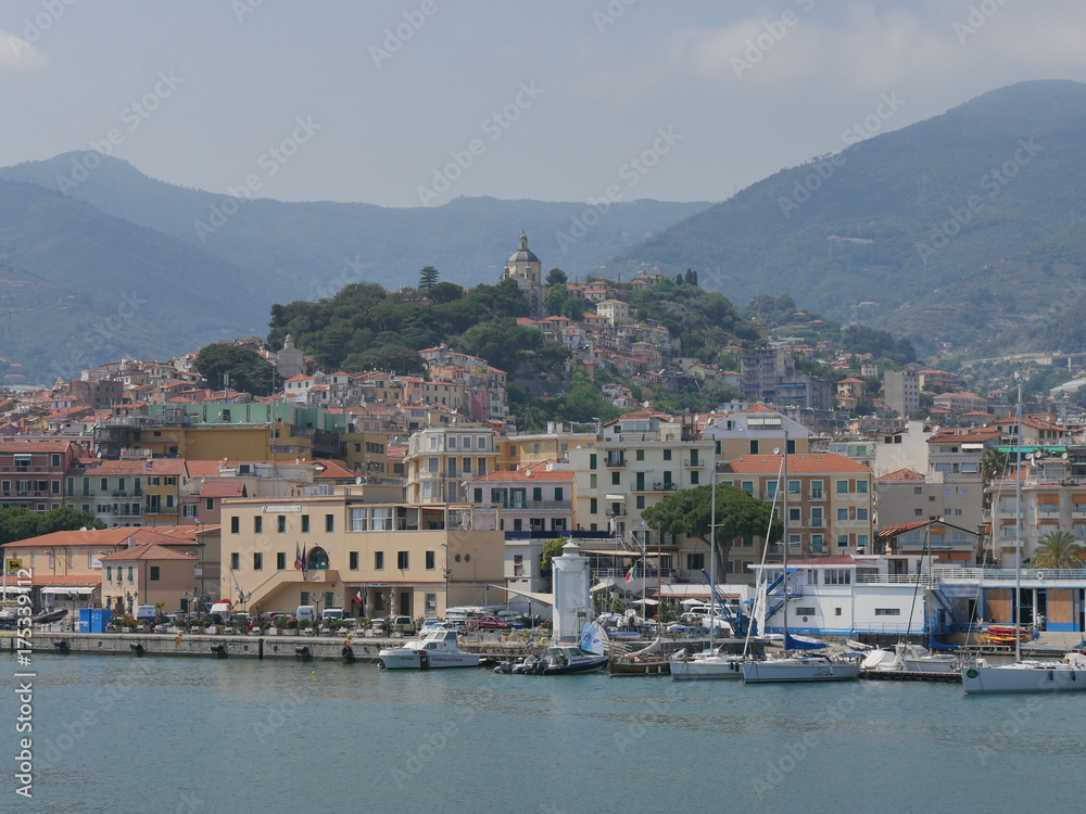 Sanremo - panorama dal Molo