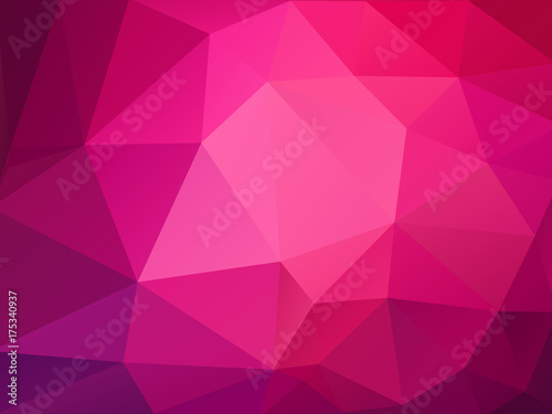 abstract pink polygonal pattern