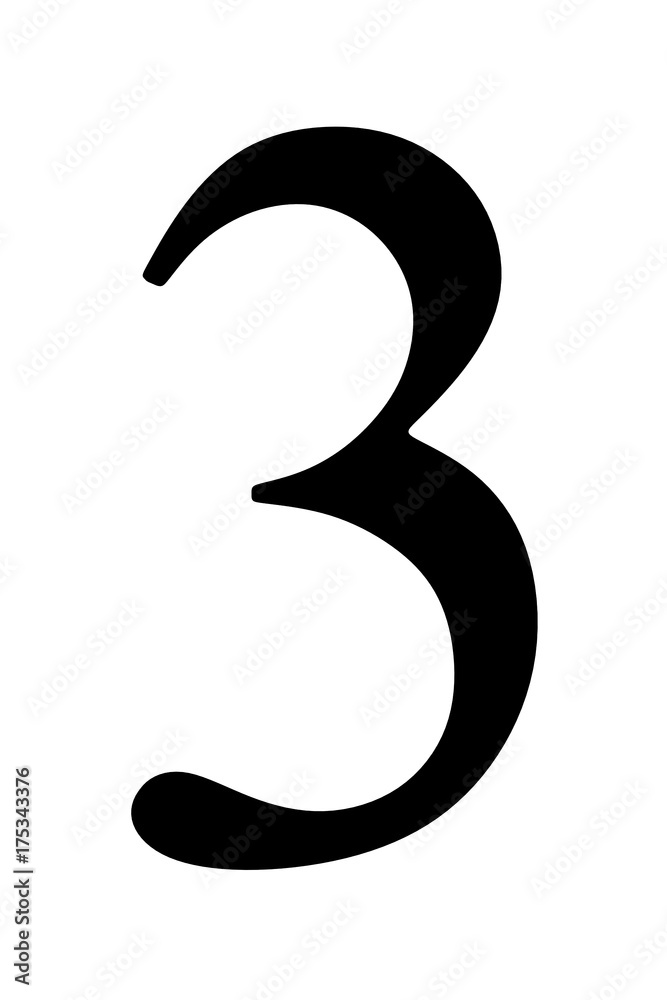 Fototapeta premium Number 3