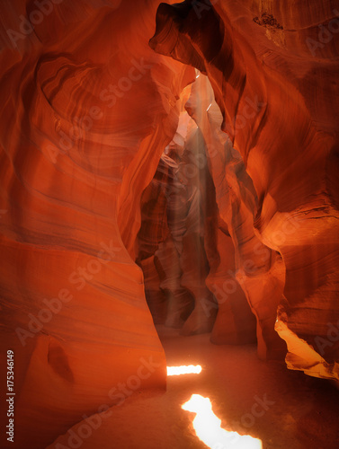 The dream landscape of magnificent Upper Antelope Canyon near Page (Arizona, USA)