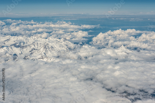 Aerial view of Mountain. © moomusician