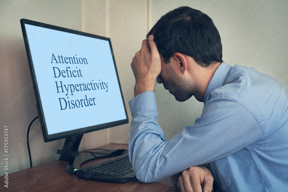 Fototapeta premium Attention Deficit Hyperactivity Disorder
