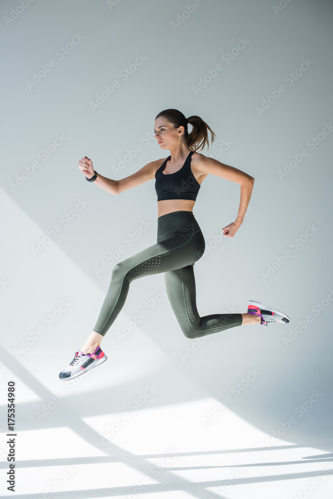 runner in jump