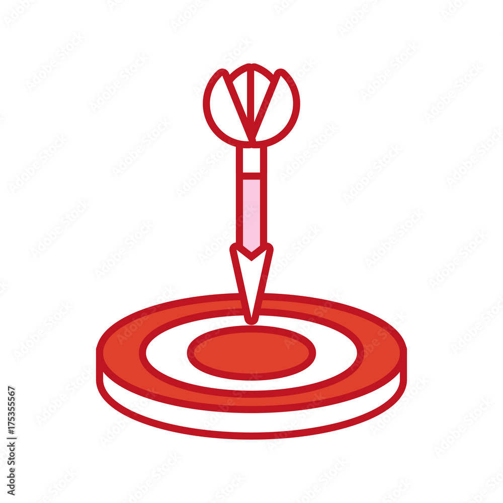 dart target vector illustration dart target vector illustration