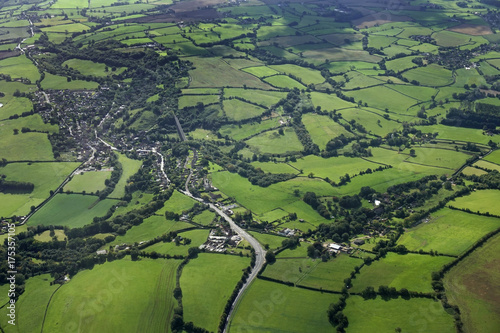 County of Avon , UK. From the air 