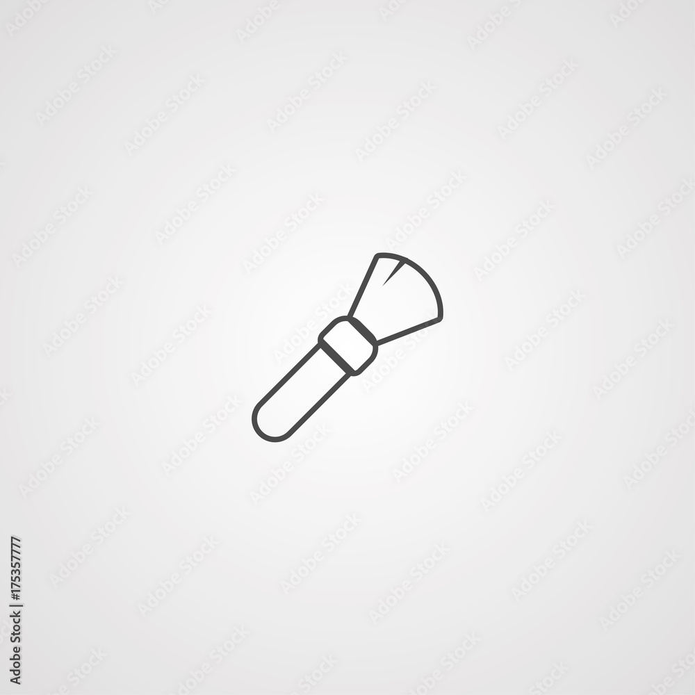 Make up brush icon Make up brush icon