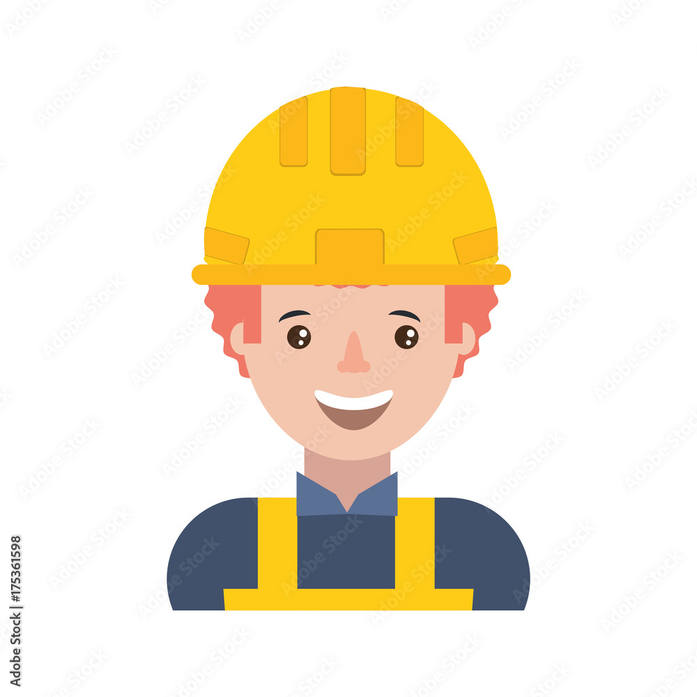 cartoon builder man icon cartoon builder man icon