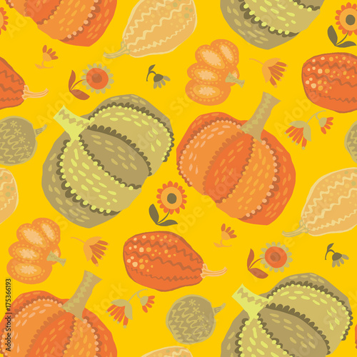 cute simple naive pumpkin s...
