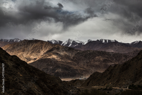 Beautiful landscape in Himalayas , Ladakh , India