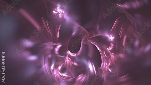 Fractal worlds, strange art background