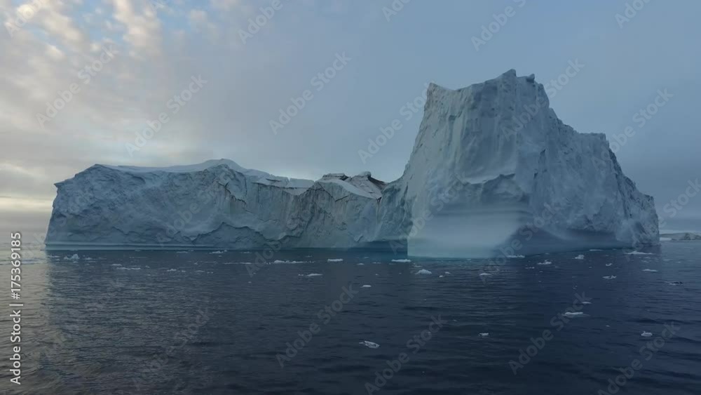 Arctic Iceberg on Arctic Sea in Greenland Arctic Iceberg on Arctic Sea in Greenland