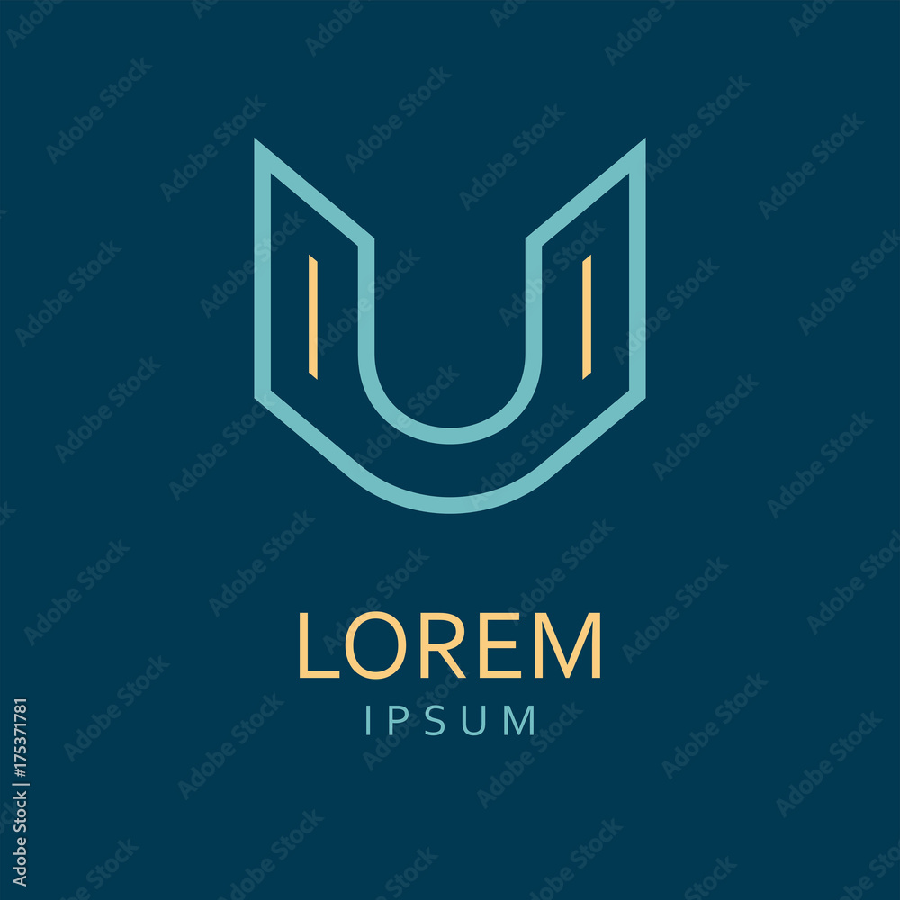 U Letter Logo. Vector Icon U Letter Logo. Vector Icon