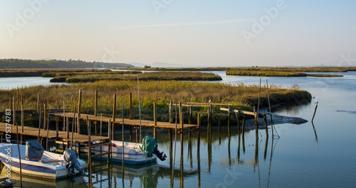 Photography river sado in Comporta, Alentejo Portugal.