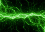 Green power, electrical lightning concept