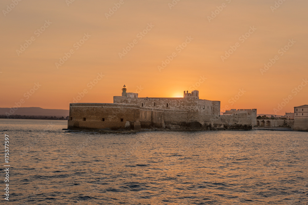 Fortress Maniace in Syracuse Sicily