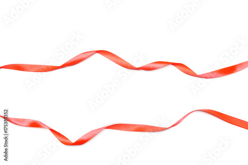 ribbon isolated on white